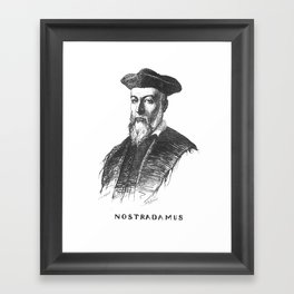 Nostradamus Framed Art Print