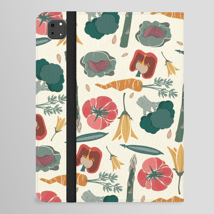 Veggie 01 (cream) iPad Folio Case