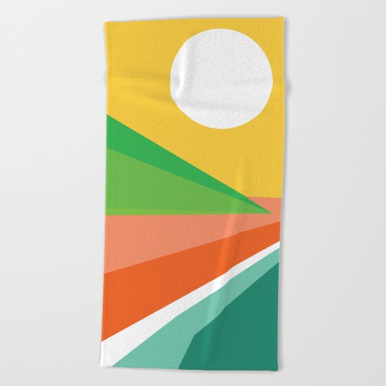 The beach Beach Towel