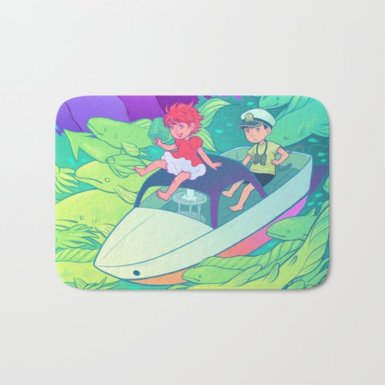Ponyo Bath Mat