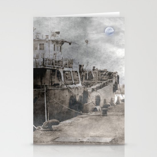 Ghost Ship Stationery Cards
