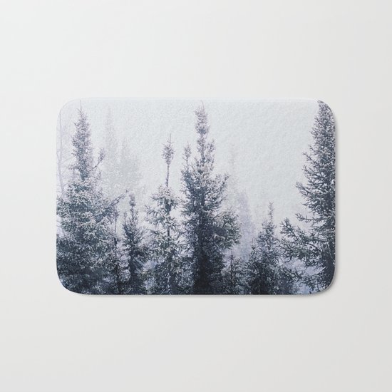 Waste a moment in the forest Bath Mat