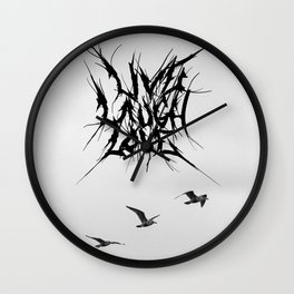 LiveLaughLove_metal Wall Clock