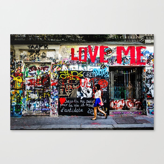 Love Me Canvas Print