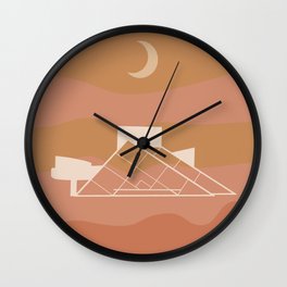 Cleveland Landmark Print Wall Clock | Clevelanddesign, Clevelandart, Bohemian, Bohodesign, Bohoart, Graphicdesign, Cleveland 