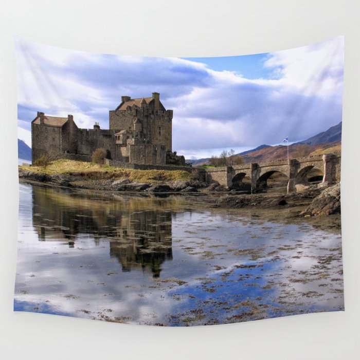 Eilean Donan Castle Scotland Wall Tapestry