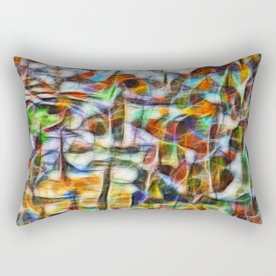 Beautiful abstract bark texture Rectangular Pillow