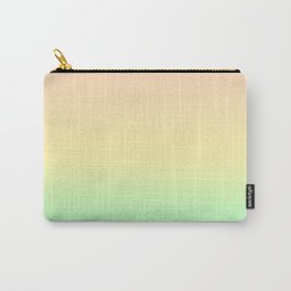 Pastel Rainbow Gradient Pattern Carry-All Pouch