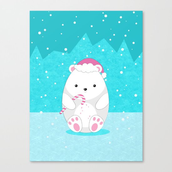 Polar bear Canvas Print