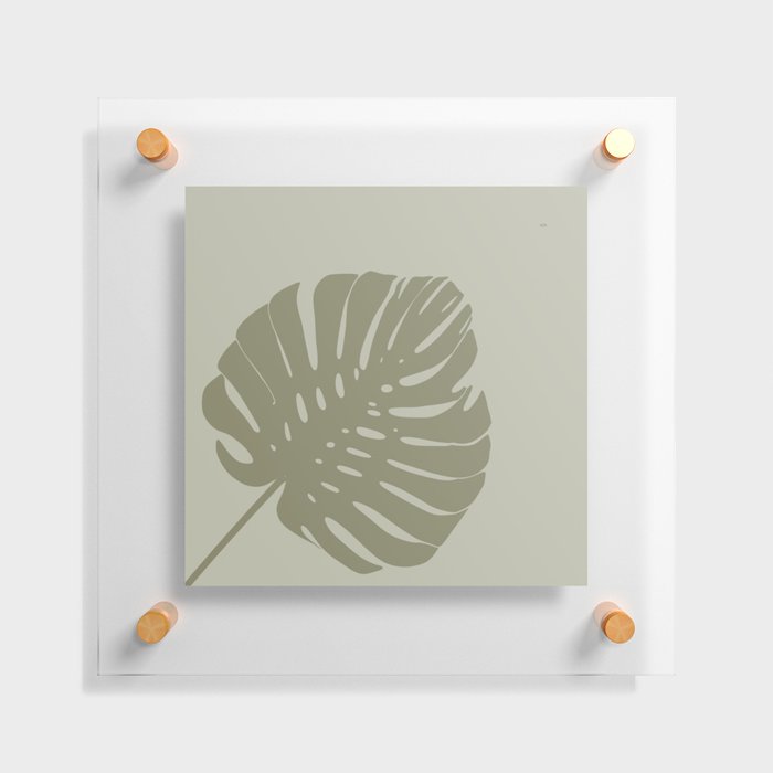 flat Plant Floating Acrylic Print