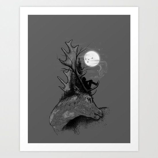A Long December Art Print