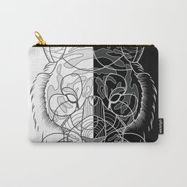 Tiger B&W Carry-All Pouch