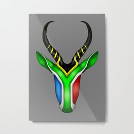 South African Springbok Metal Print | Illustration, Animal 