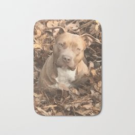 Lilly in the Leaves Bath Mat