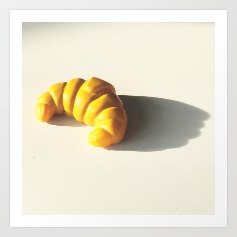How To Pronounce Croissant Art Print By Giftedfools Design Studio Society6
