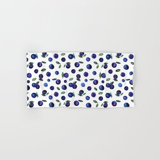 Blueberries Hand & Bath Towel