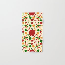 Peppers Pattern Hand & Bath Towel