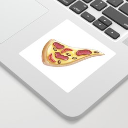 Pizza print Sticker