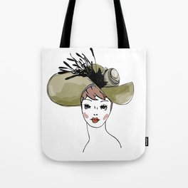 Kentucky Derby Hat Tote Bag