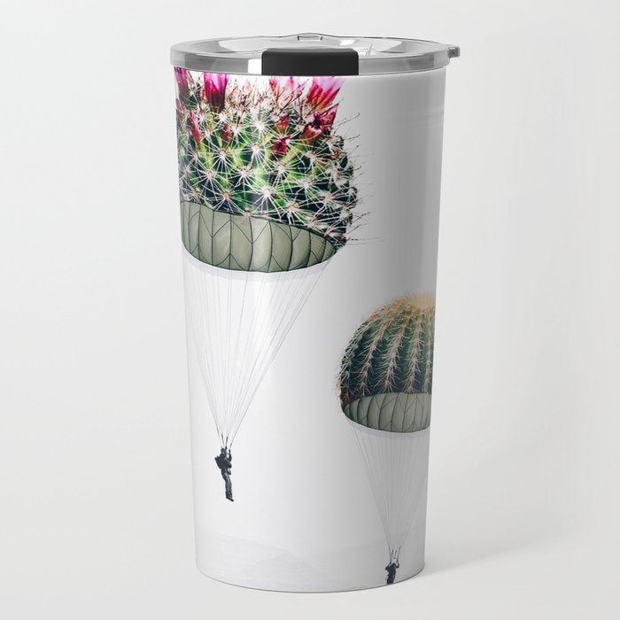 Flying Cacti Travel Mug