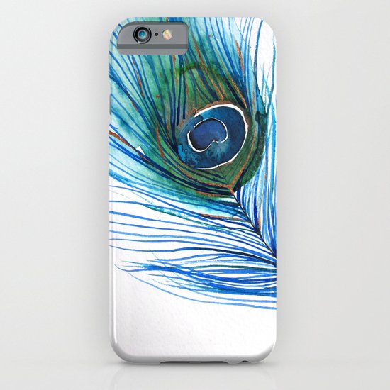 Peacock Feather I iPhone & iPod Case