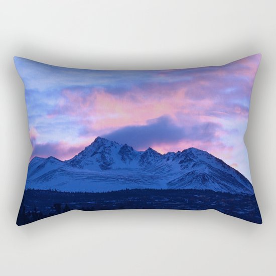 Serenity Rose Sunrise III Rectangular Pillow