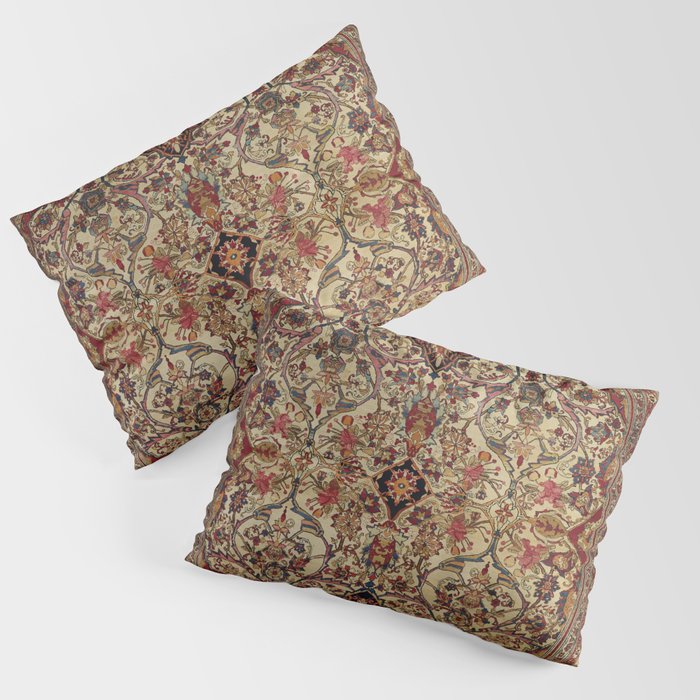 Lavar Kirman Southeast Persian Rug Print Pillow Sham