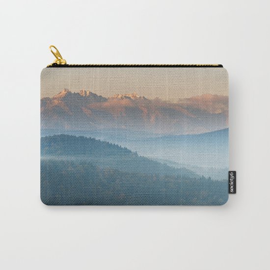 The mountains are calling #sunset Carry-All Pouch