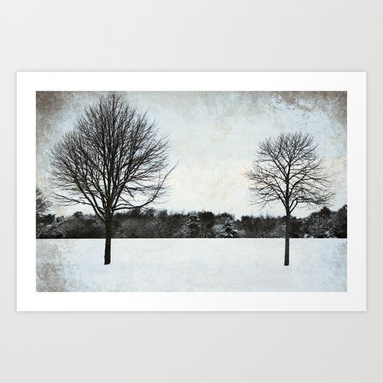 Winter Art Print