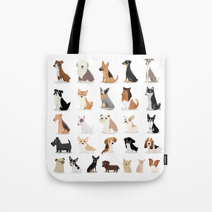 Dog Overload - Cute Dog Series Tote Bag