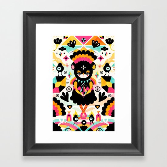 Naiki Framed Art Print