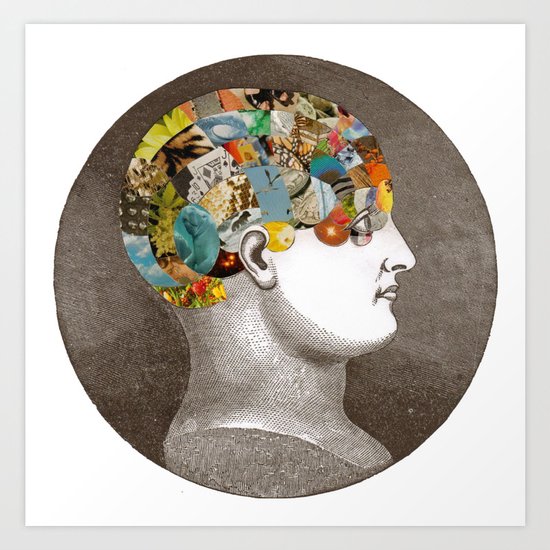 Phrenology Art Print