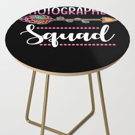 Photographer Photography Women Group Side Table