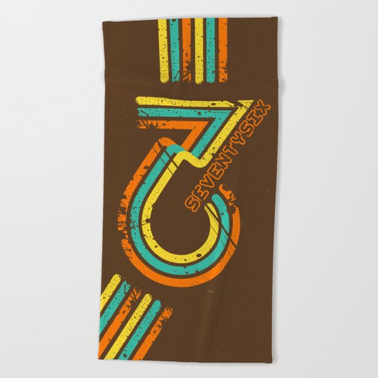 seventysix''76 Beach Towel