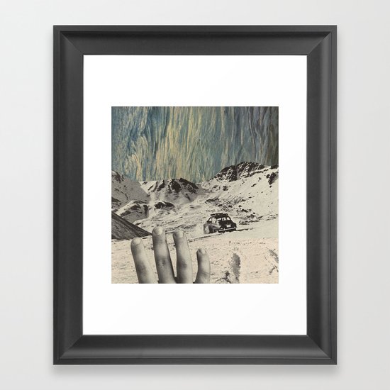 feel Framed Art Print