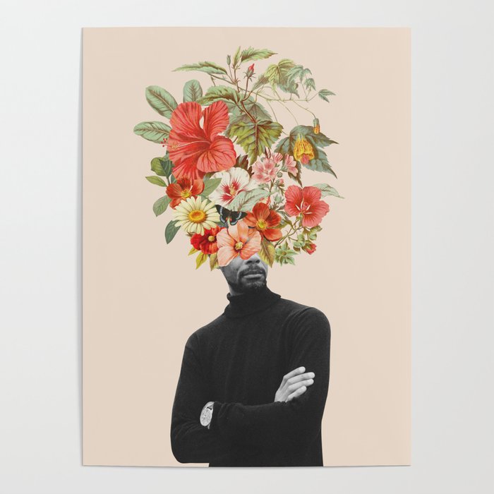 Blooming man Poster
