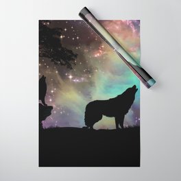 Perfect view Aurora Lights Wrapping Paper
