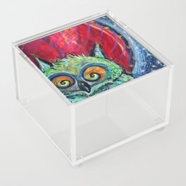 Owl Wisdom Acrylic Box