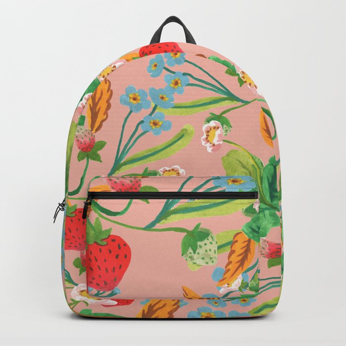 Strawberry Patch Backpack