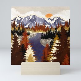 Autumn River Mini Art Print