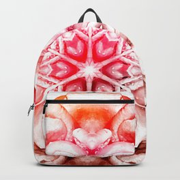 Tie-Dye Rose Ornament Backpack