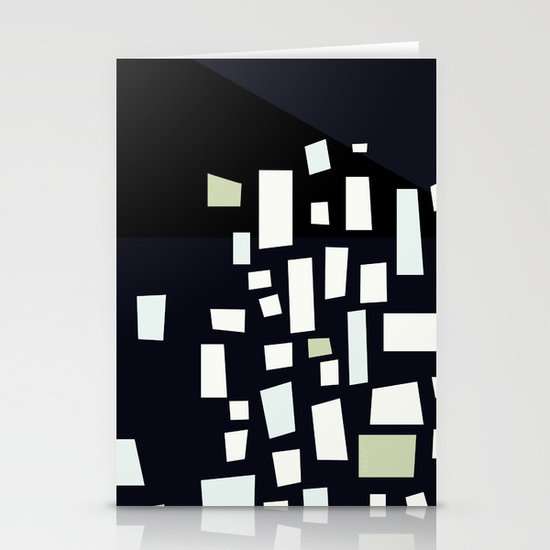 Caracas City at Night by Friztin Stationery Cards