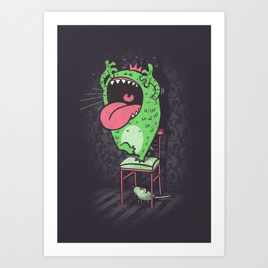 My worst fears Art Print