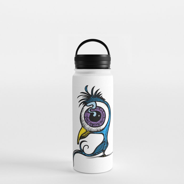 Big Eyed Dodo Bird Water Bottle