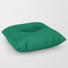 Solid Emerald Color Floor Pillow