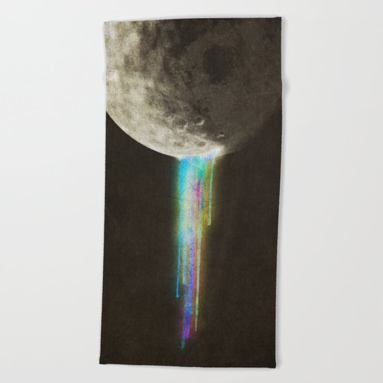 Color Bleed Beach Towel
