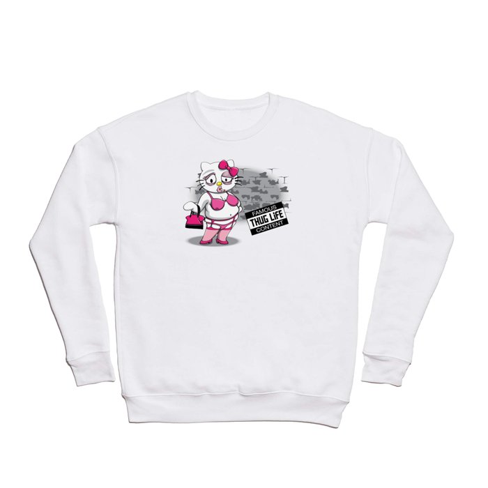 Kitty Thug Life Crewneck Sweatshirt