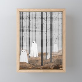 The Woods are full of Ghosts Framed Mini Art Print