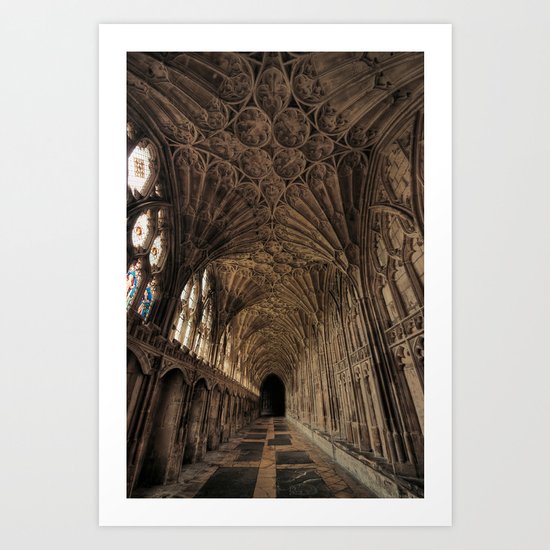 Echoes of silence Art Print