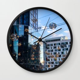 City Lights Wall Clock